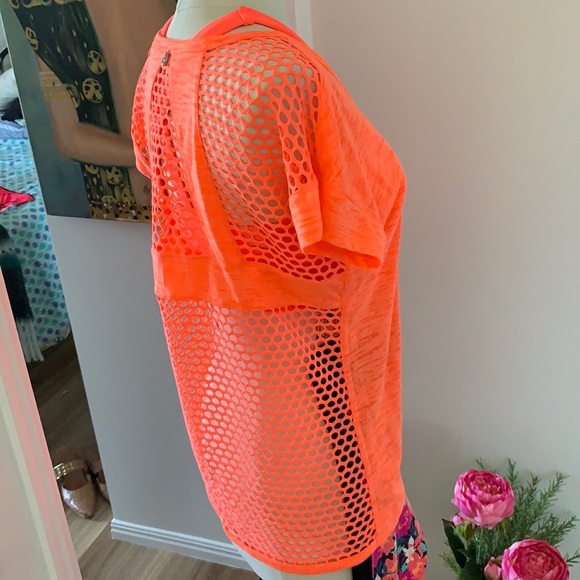Fluro Mesh back T-shirt - Picture 2 of 6